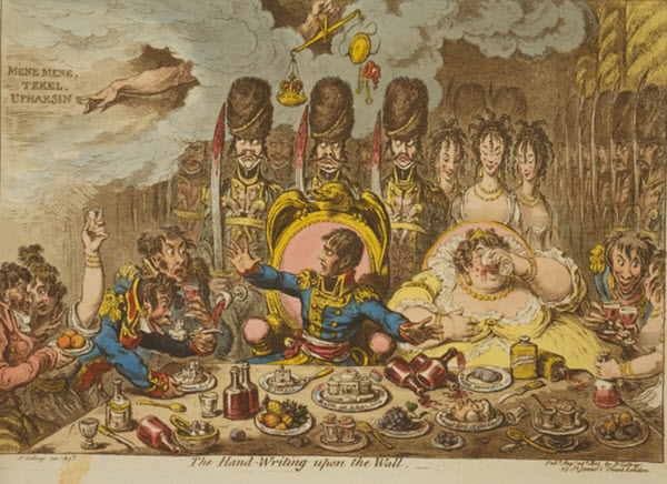Napoleon and His Empire - a Contemporary British Caricature