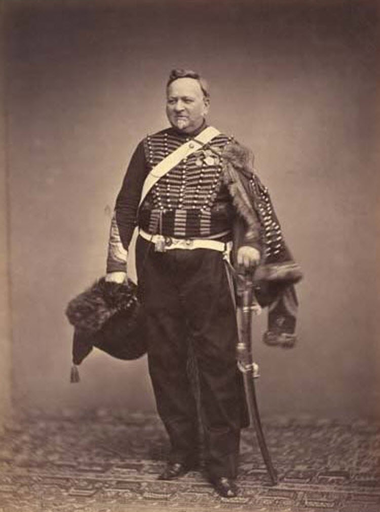 Photo of French Napoleonic Veteran Delignon