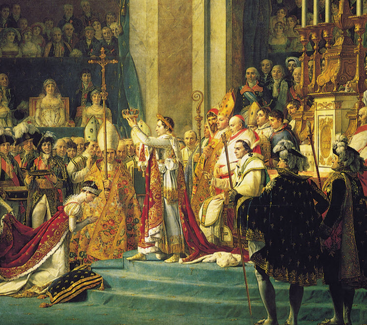 Napoleon is crowned Emperor of the French